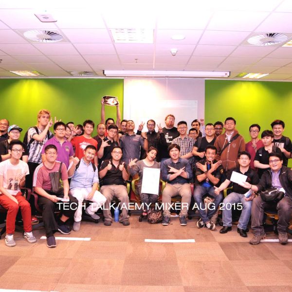 One of the Tech Talks at Adobe After Effects Malaysia Forum (AEMY), August 2015.
