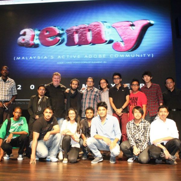 One of the Tech Talk at Adobe After Effects Malaysia AEMY Mixer March 2013 @ Limkokwing University